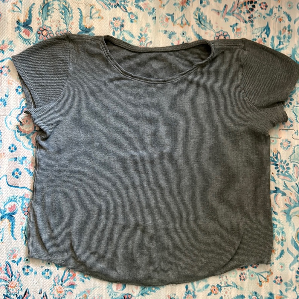 Lululemon waffle tee